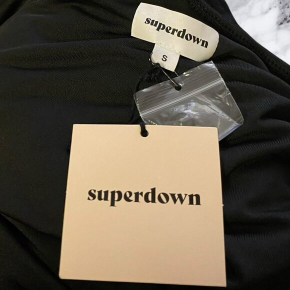 Superdown Adina Mini Dress - Black - Picture 7 of 12